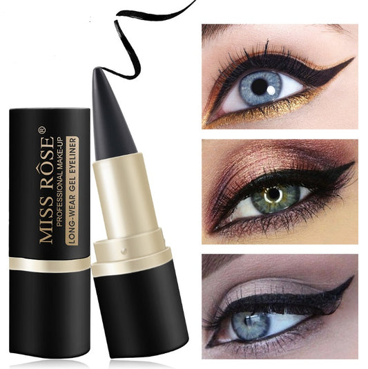 "Refined Waterproof Black Eyeliner Pen & Gel"